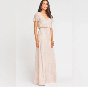 Show Me Your MuMu Michelle Beaded Maxi Dress